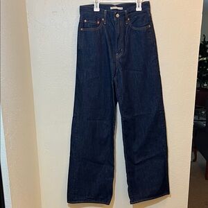 Wide Leg Denim Jeans